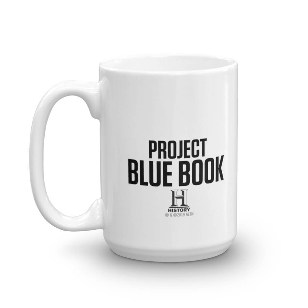 Project Blue Book Symbol White Mug