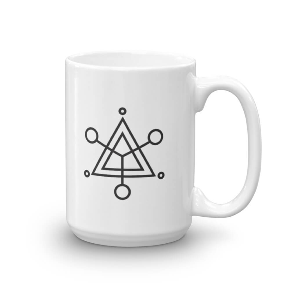 Project Blue Book Symbol White Mug