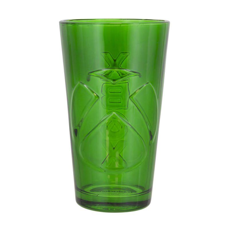 Xbox Shaped Glass