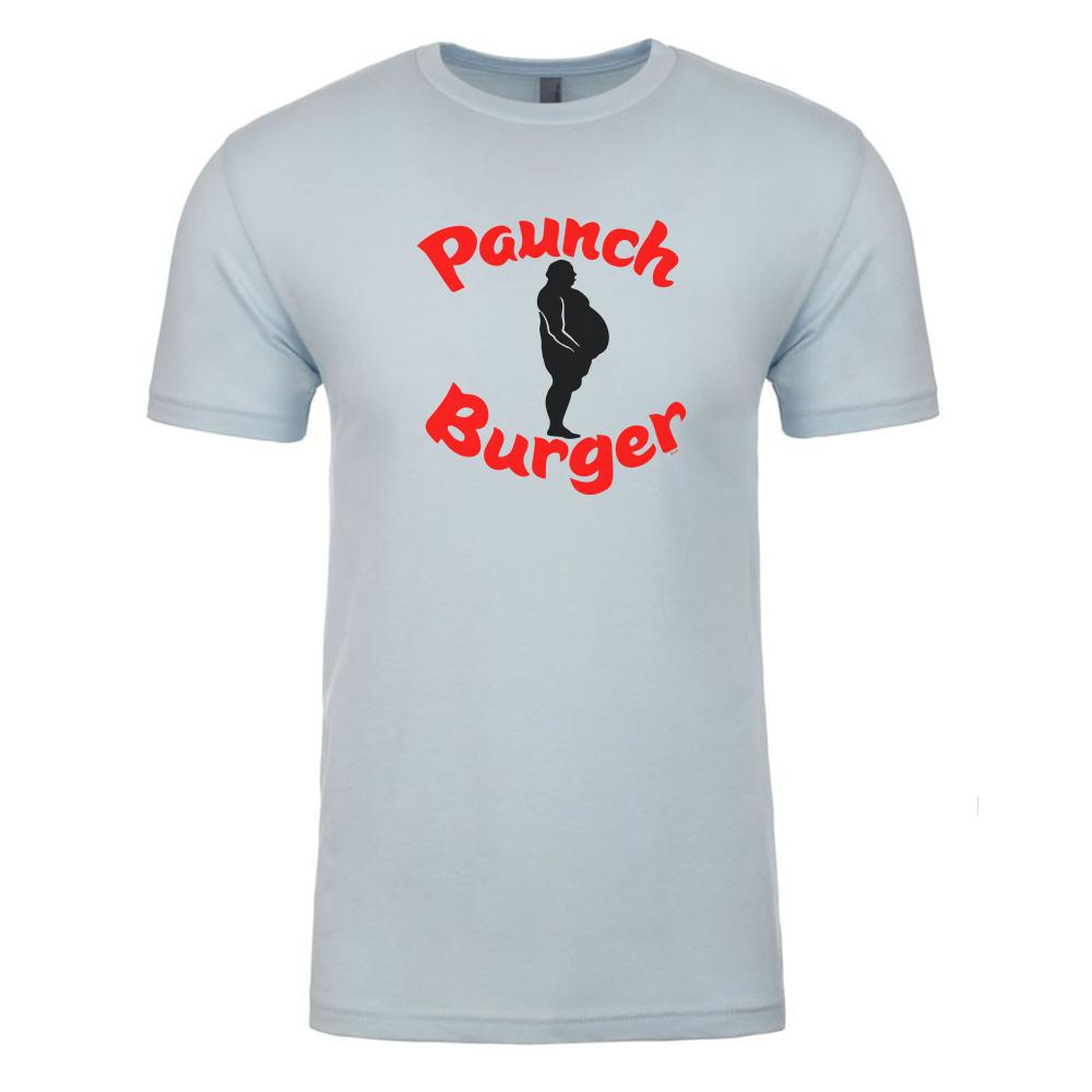 Parks and Recreation Paunch Burger Adult Short Sleeve T-Shirt