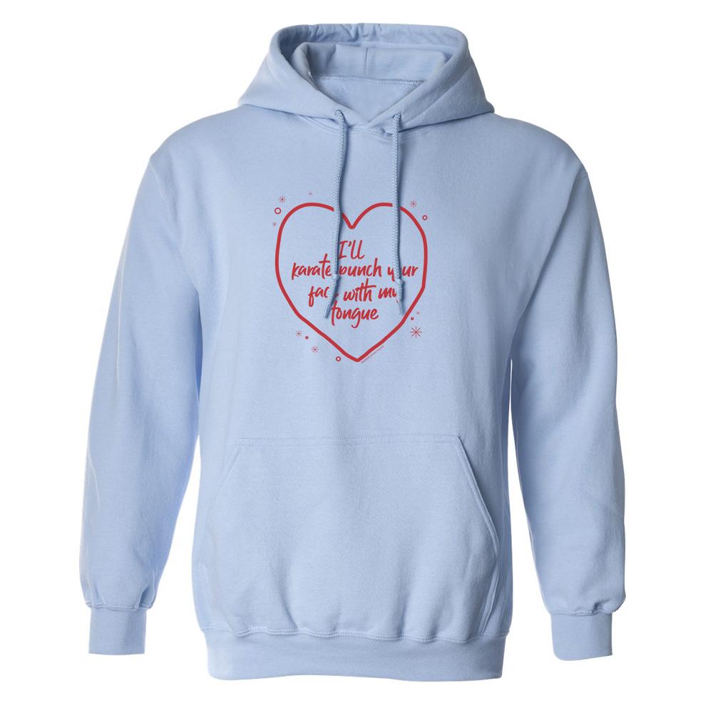 Parks and Recreation Karate Punch Fleece Hooded Sweatshirt