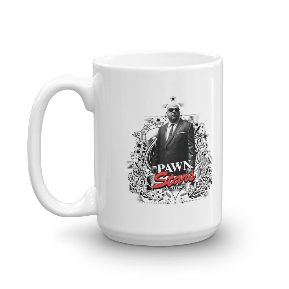 Pawn Stars Rick White Mug
