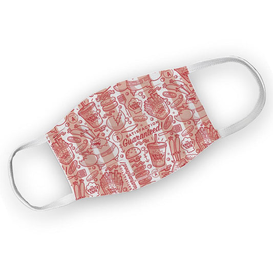 SpongeBob SquarePants The Krusty Krab Satisfaction Guaranteed Washable Face Mask