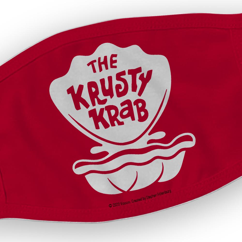 SpongeBob SquarePants The Krusty Krab Washable Face Mask