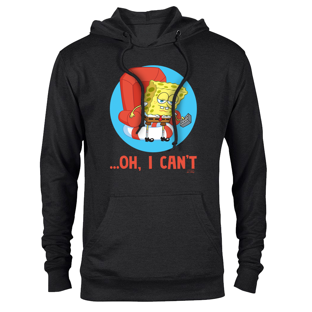 SpongeBob SquarePants Oh, I Can't Meme Lightweight Hooded Sweatshirt - SpongeBob SquarePants Official Shop