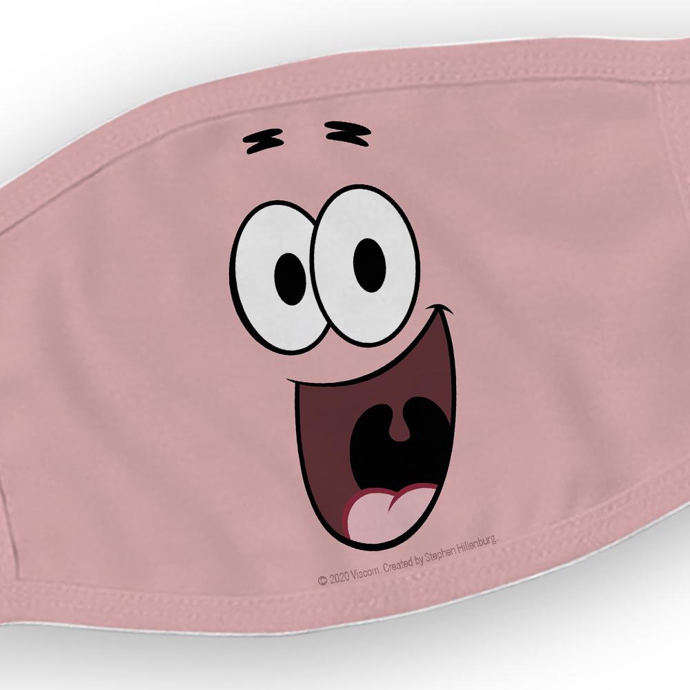 SpongeBob SquarePants Patrick Big Face Washable Face Mask