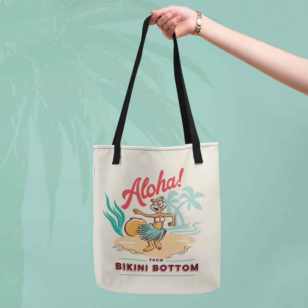 SpongeBob SquarePants Sandy Aloha Tote - SpongeBob SquarePants Official Shop