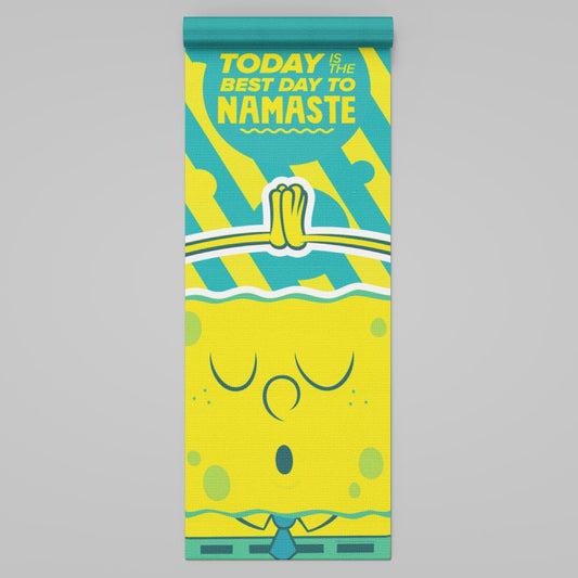SpongeBob SquarePants Namaste Yoga Mat - SpongeBob SquarePants Official Shop
