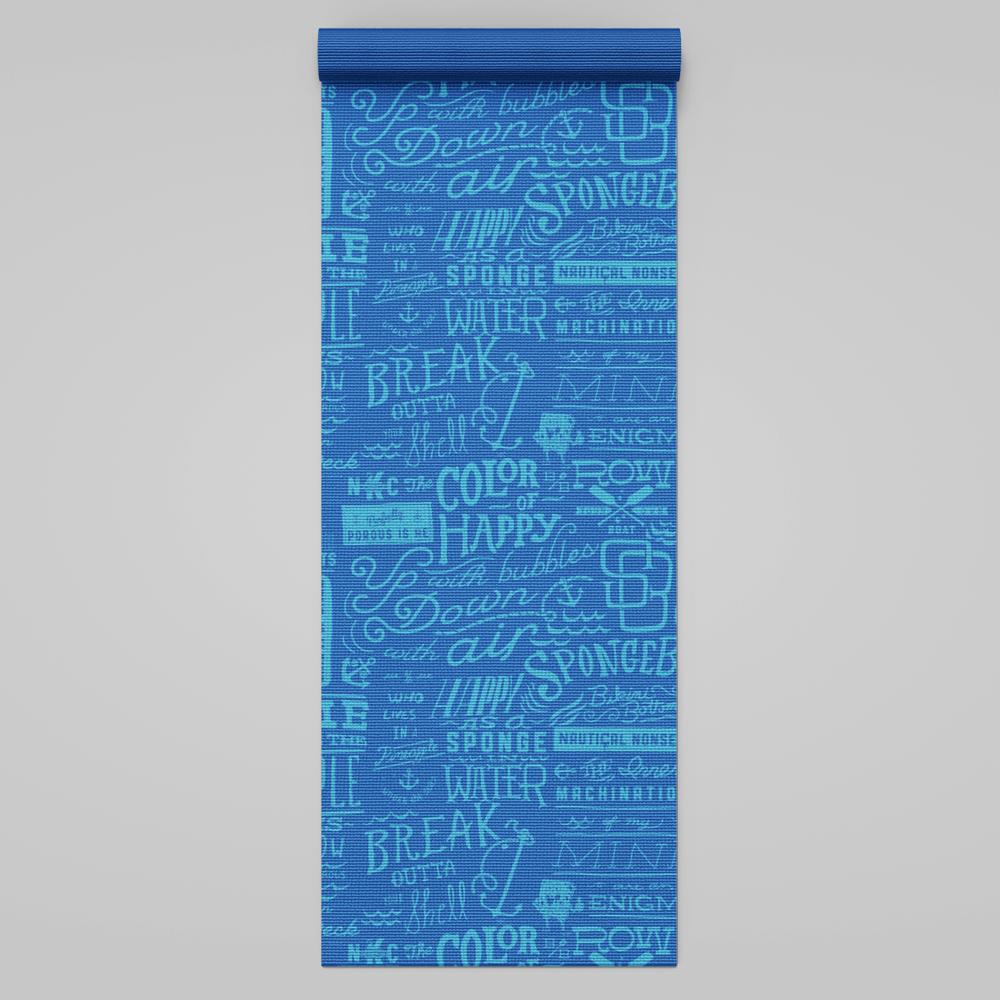 SpongeBob SquarePants Nautical Nonsense Yoga Mat - SpongeBob SquarePants Official Shop