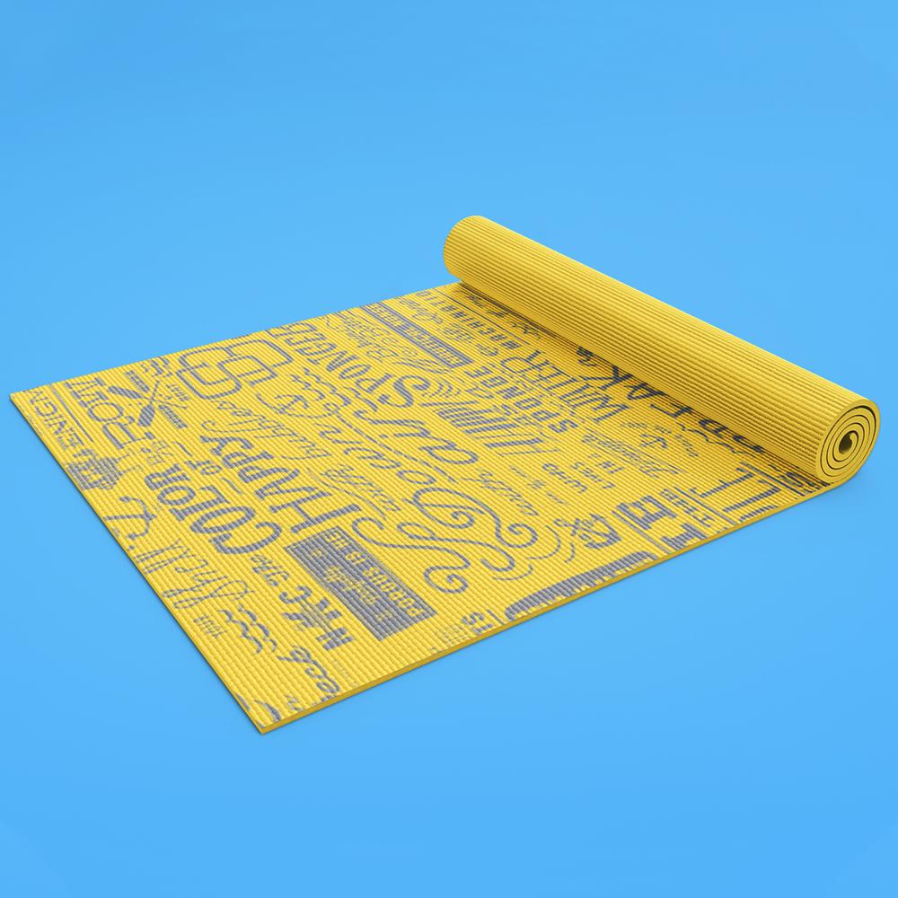 SpongeBob SquarePants Nautical Nonsense Yoga Mat - SpongeBob SquarePants Official Shop