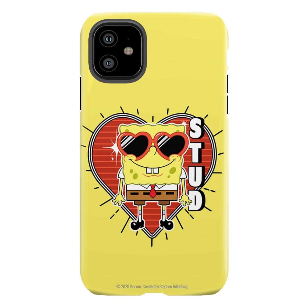 SpongeBob SquarePants Heart Sunglasses Stud Tough Phone Case