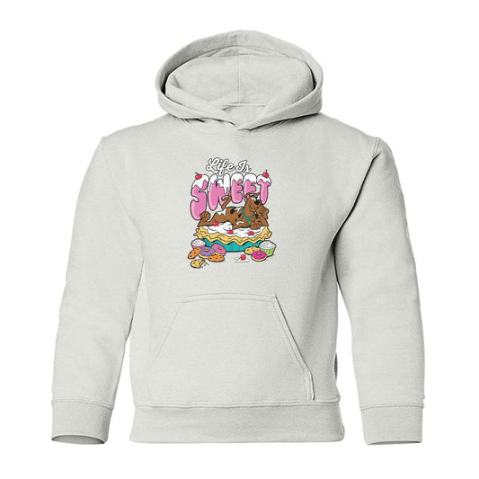 Scooby-Doo Life Is Sweet Kids Hooded Sweatshirt