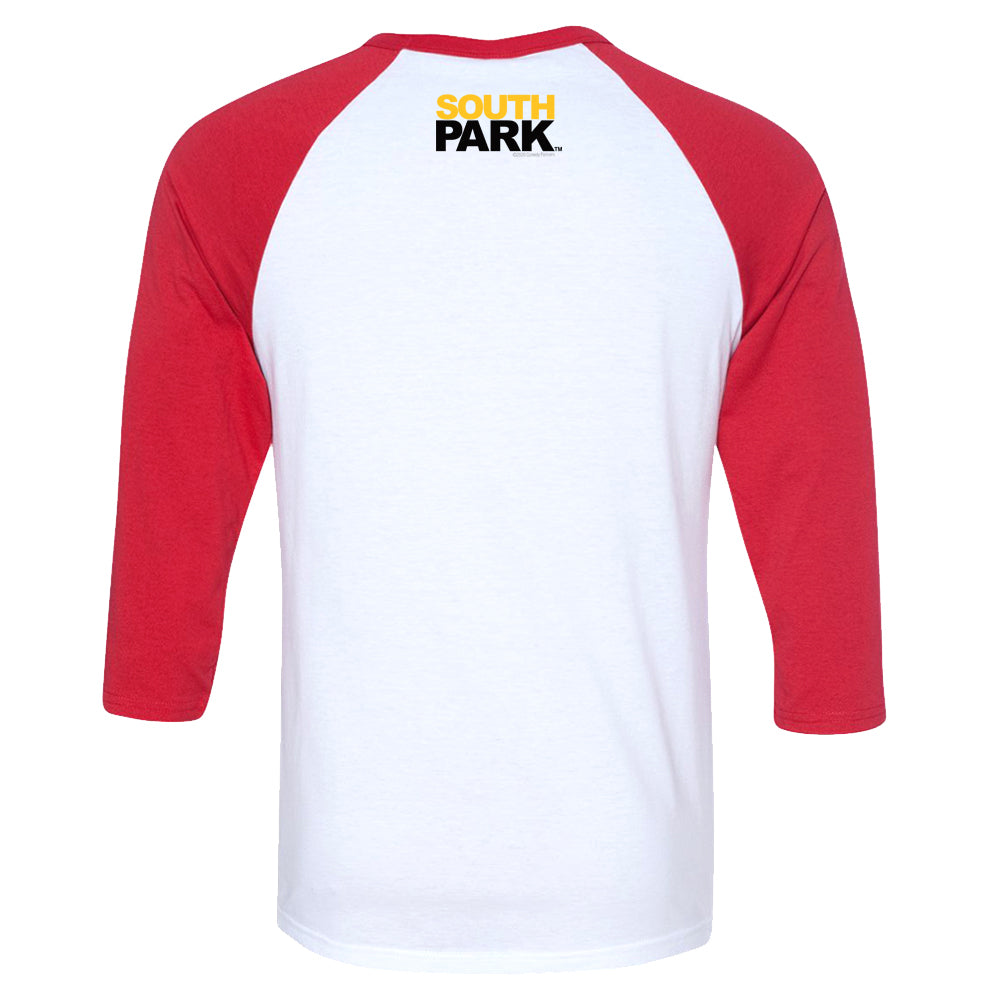 South Park Butters Maple Fever 3/4 Sleeve Baseball T-Shirt