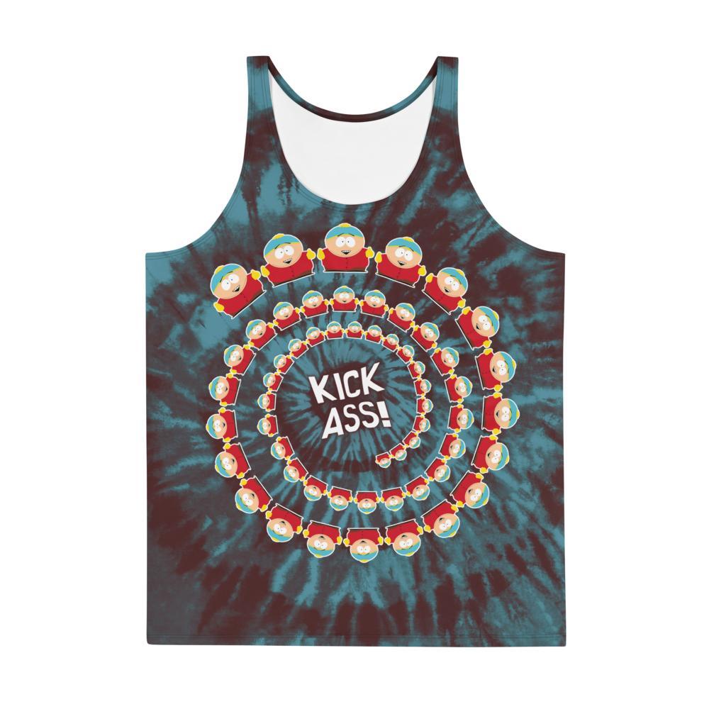 South Park Cartman Tie-Dye Adult All-Over Print Tank Top
