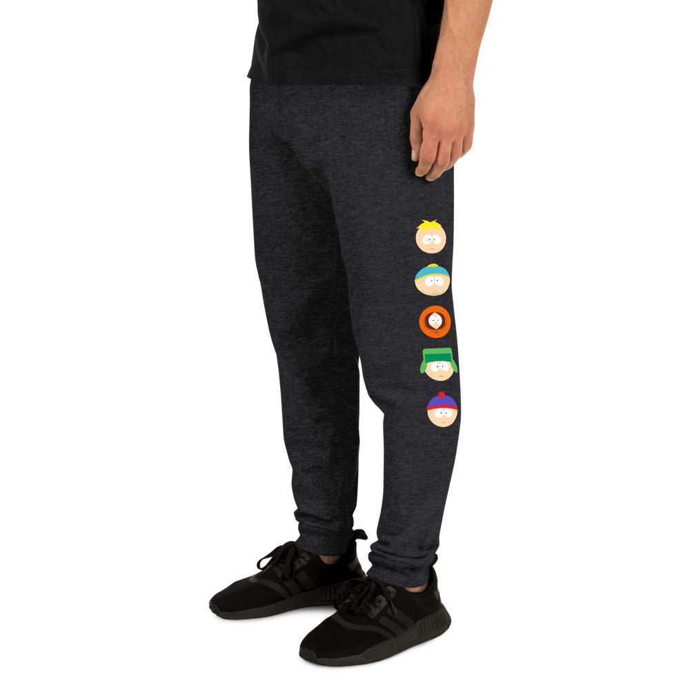 South Park Characters Adult Fleece Joggers