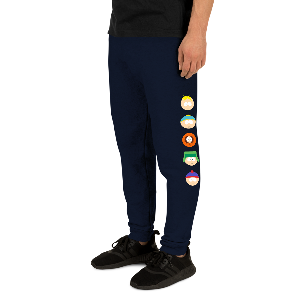 South Park Characters Adult Fleece Joggers