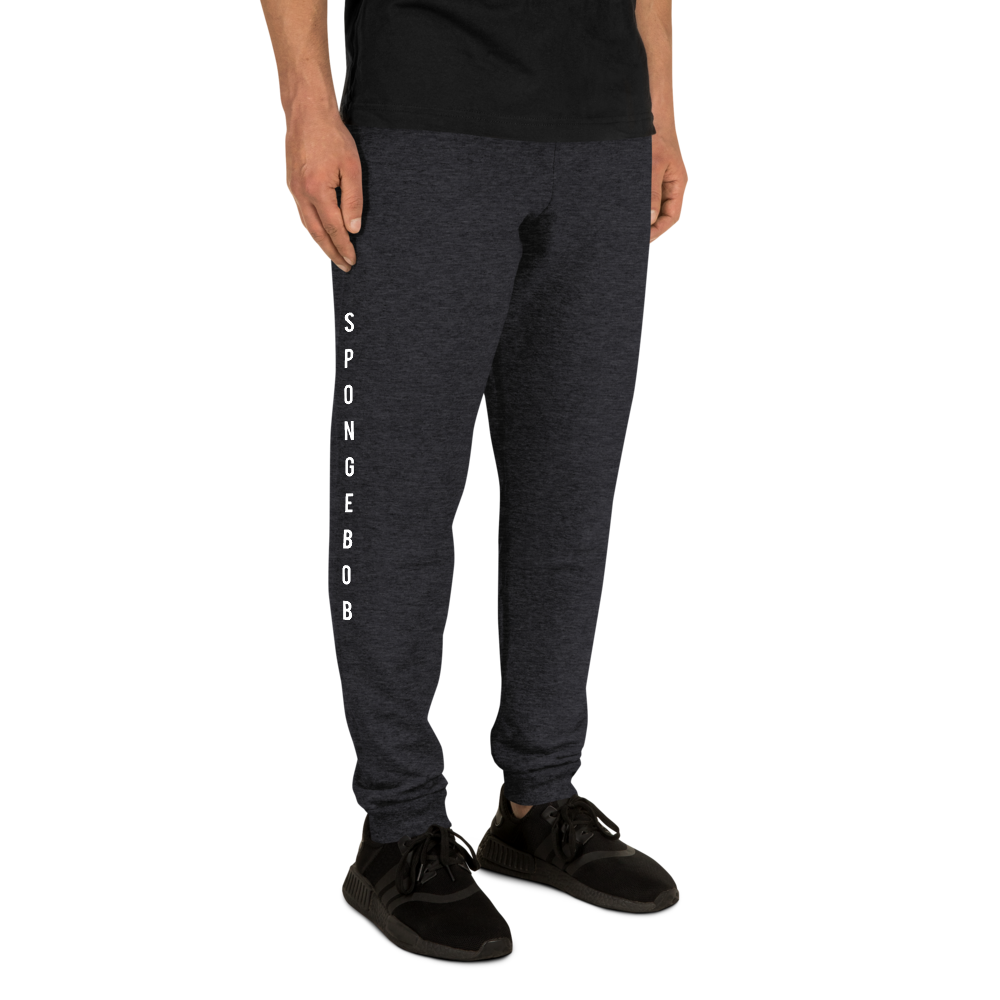 SpongeBob SquarePants Stacked Characters Adult Fleece Joggers