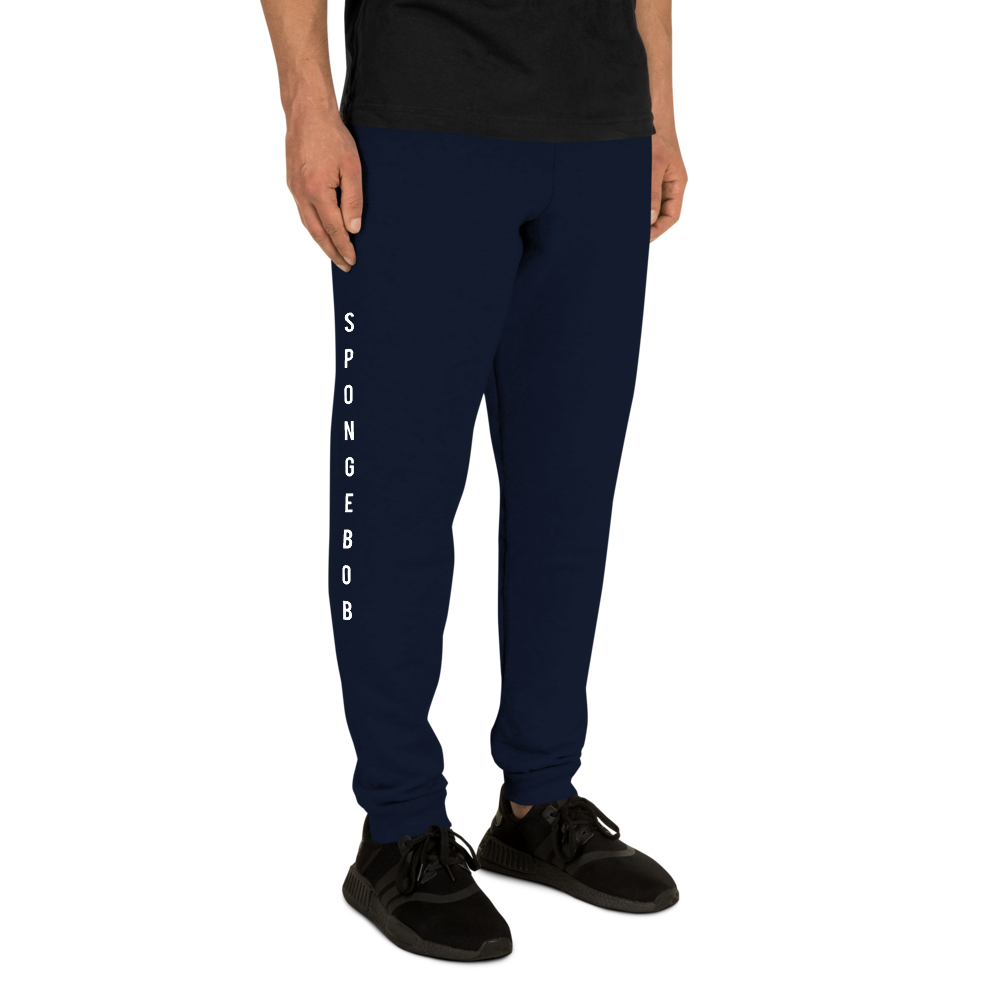 SpongeBob SquarePants Stacked Characters Adult Fleece Joggers