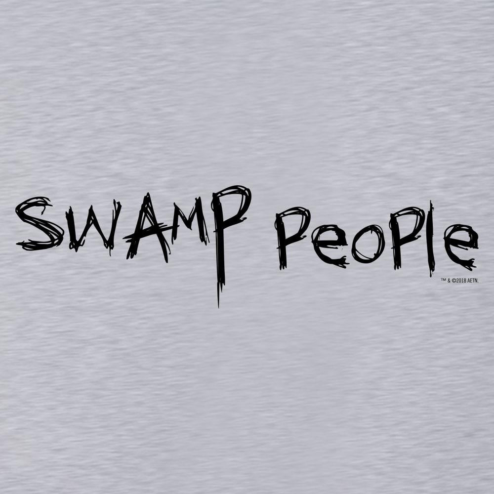 Swamp People Logo Women's Relaxed Scoop Neck T-Shirt