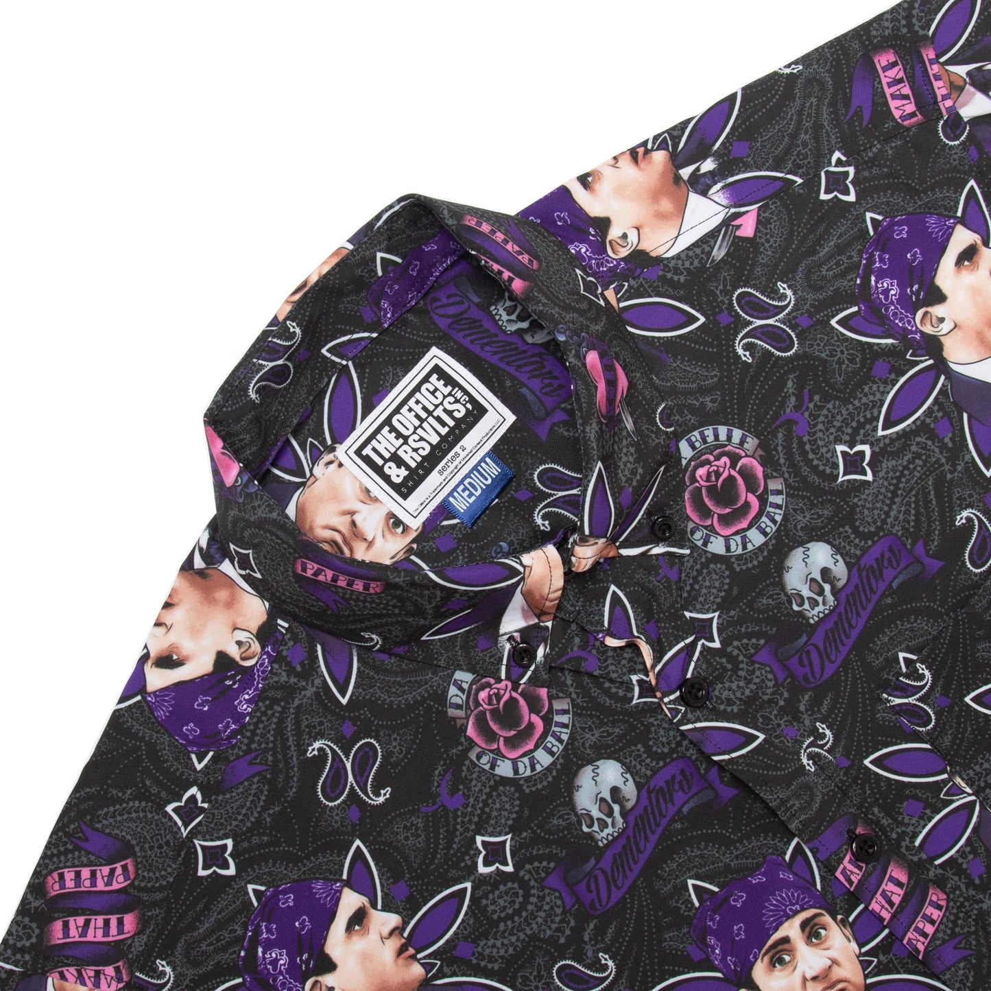 The Office "Prison Mike" Button Down Shirt