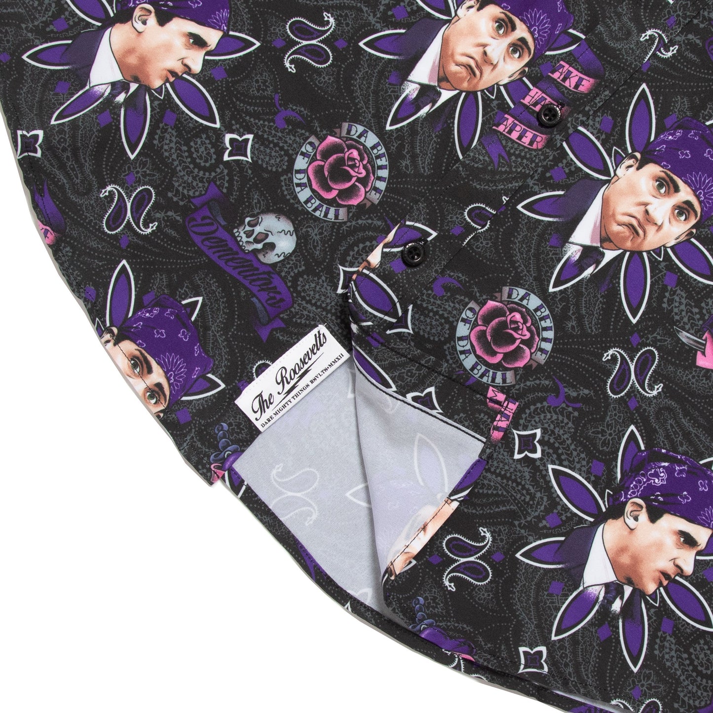 The Office "Prison Mike" Button Down Shirt