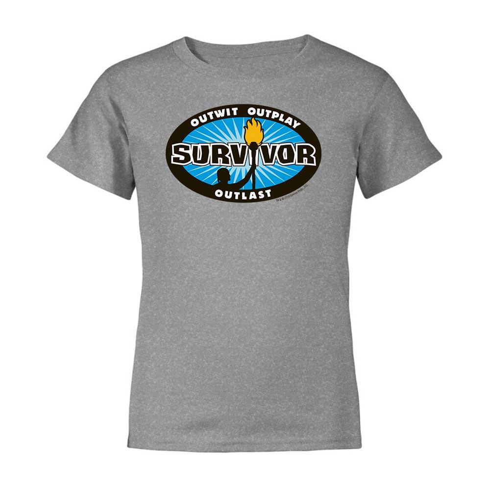 Survivor Outwit, Outplay, Outlast Logo Kids/Toddler Short Sleeve T-Shirt