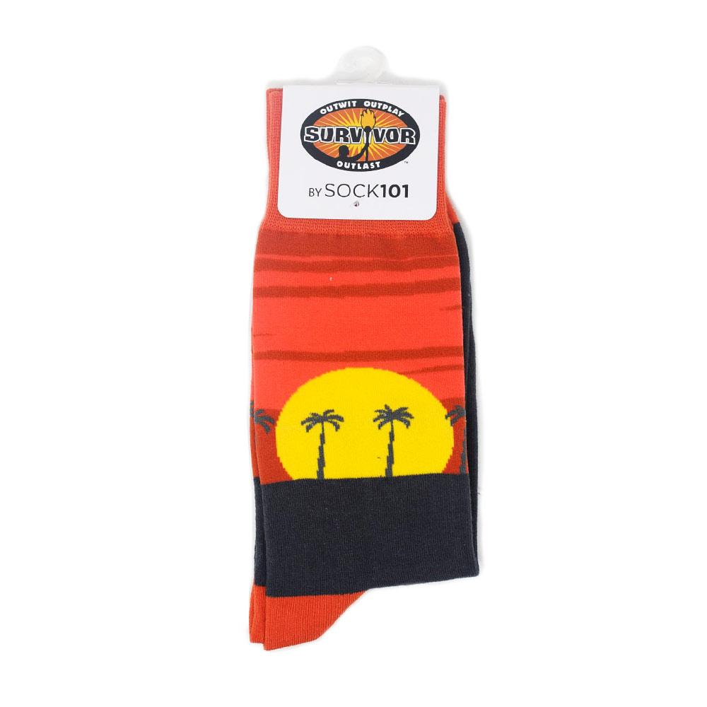 Survivor: Outwit, Outplay, Outlast Sunrise Knit Socks | Official CBS Entertainment Store