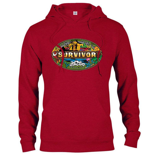 Survivor Mashup Logo Hooded Sweatshirt | Official CBS Entertainment Store