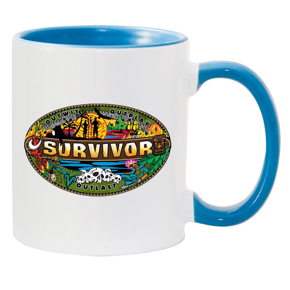 Survivor Mashup Logo Two Tone Mug