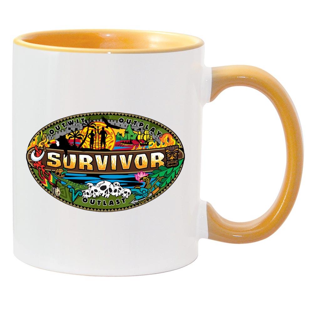 Survivor Mashup Logo Two Tone Mug