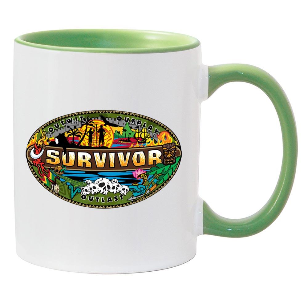 Survivor Mashup Logo Two Tone Mug