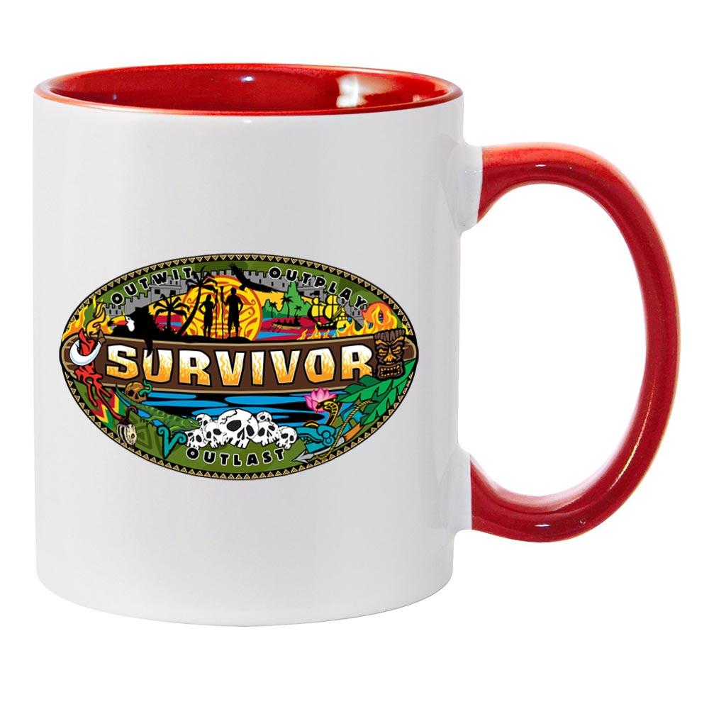 Survivor Mashup Logo Two Tone Mug