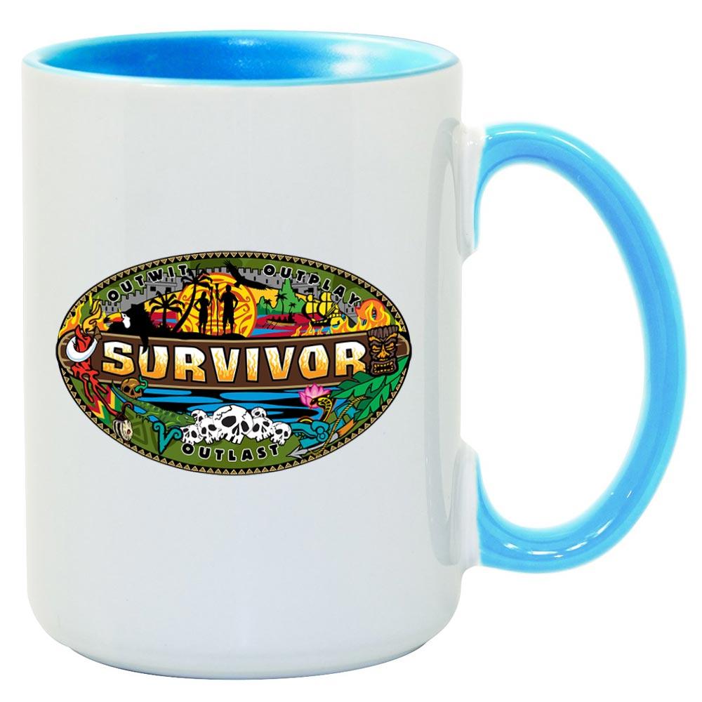 Survivor Mashup Logo Two Tone Mug