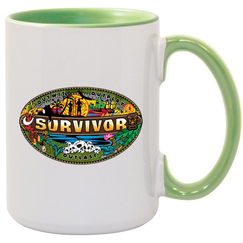 Survivor Mashup Logo Two Tone Mug