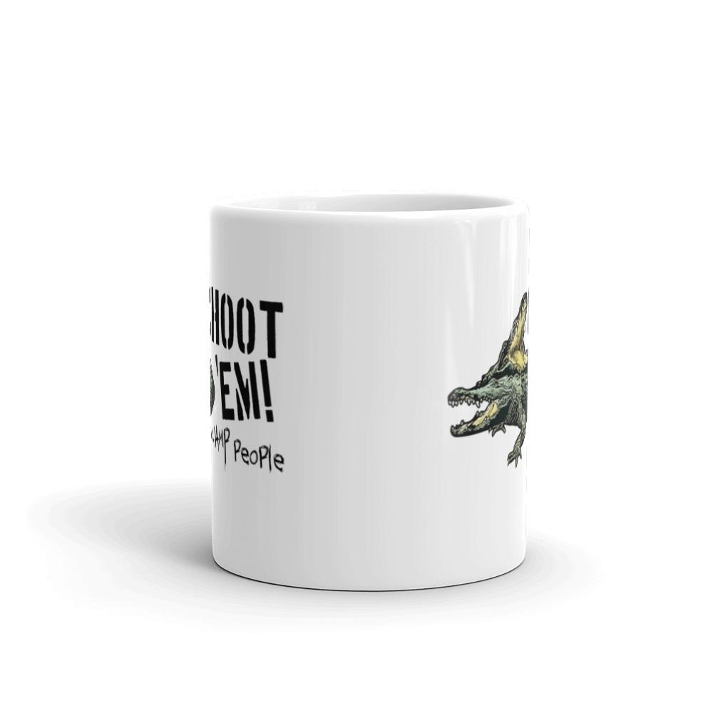 Swamp People "Choot 'Em!" White Mug