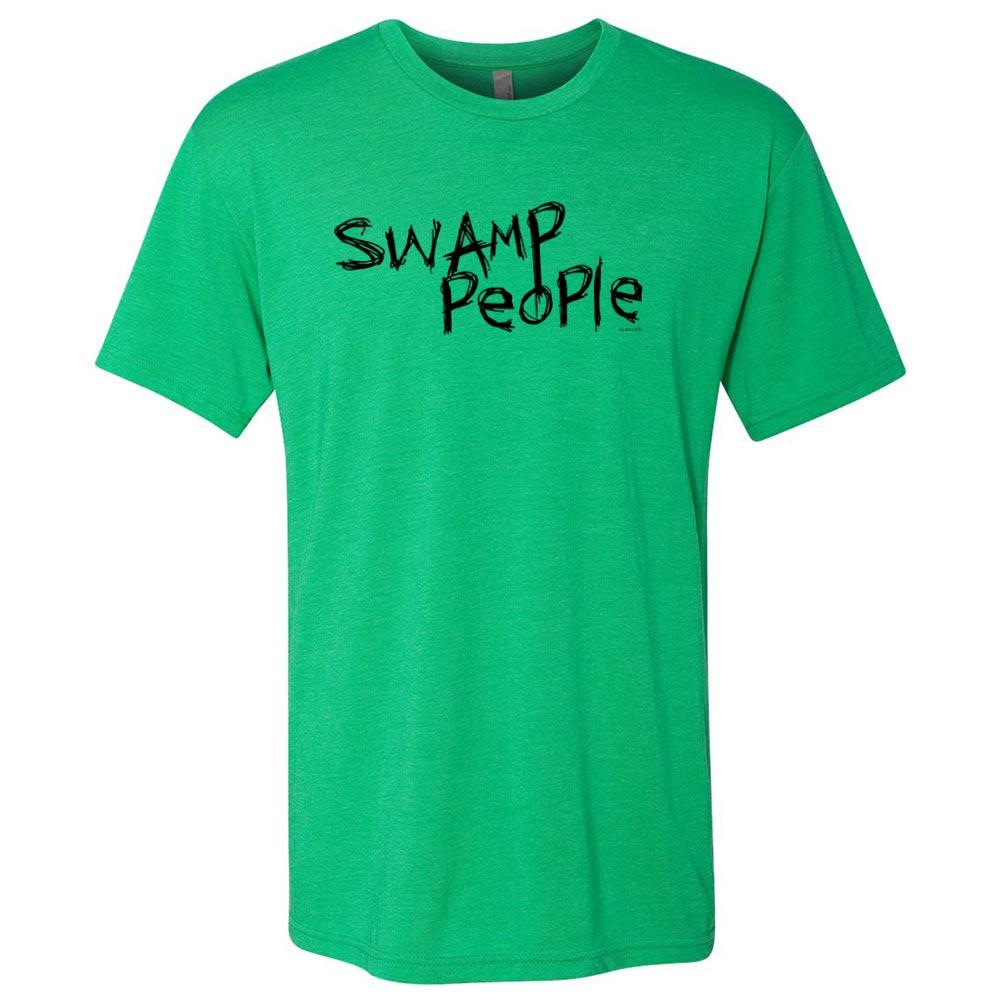 Swamp People Logo Men's Tri-Blend Short Sleeve T-Shirt