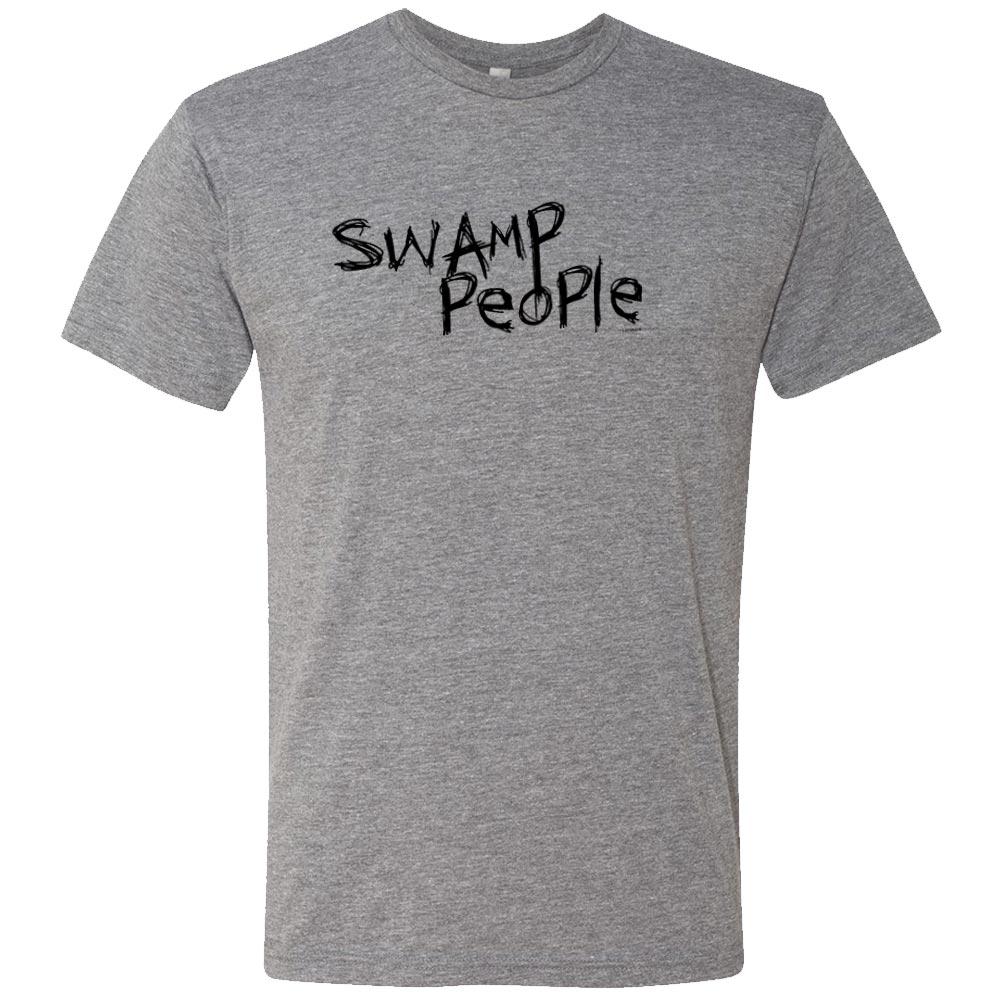 Swamp People Logo Men's Tri-Blend Short Sleeve T-Shirt