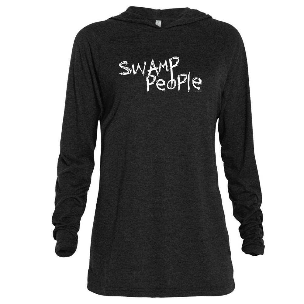 Swamp People Logo Tri-blend Raglan Hoodie