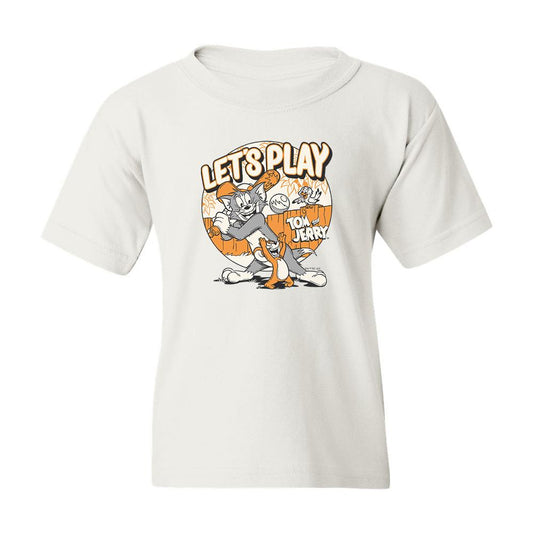 Tom and Jerry Let's Play Kids Short Sleeve T-Shirt