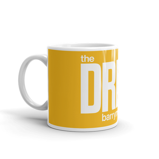 The Drew Barrymore Show Block Logo White Mug | Official CBS Entertainment Store