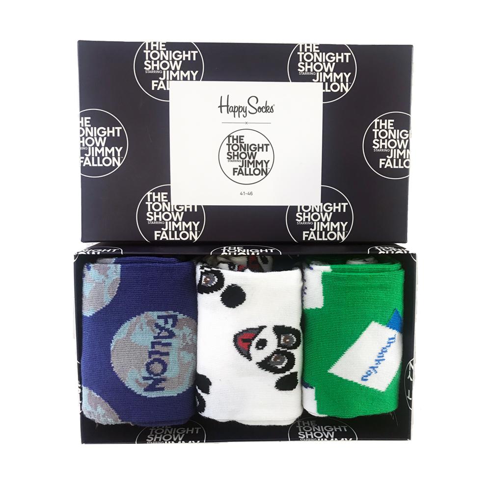 The Tonight Show Starring Jimmy Fallon Happy Socks 3-Pack