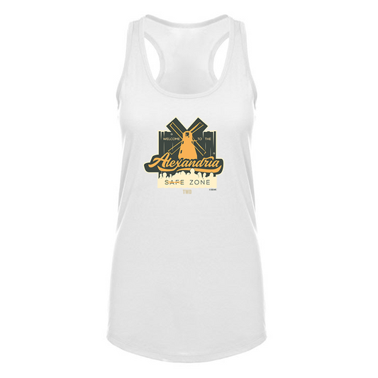 The Walking Dead Alexandria Women's Racerback Tank Top