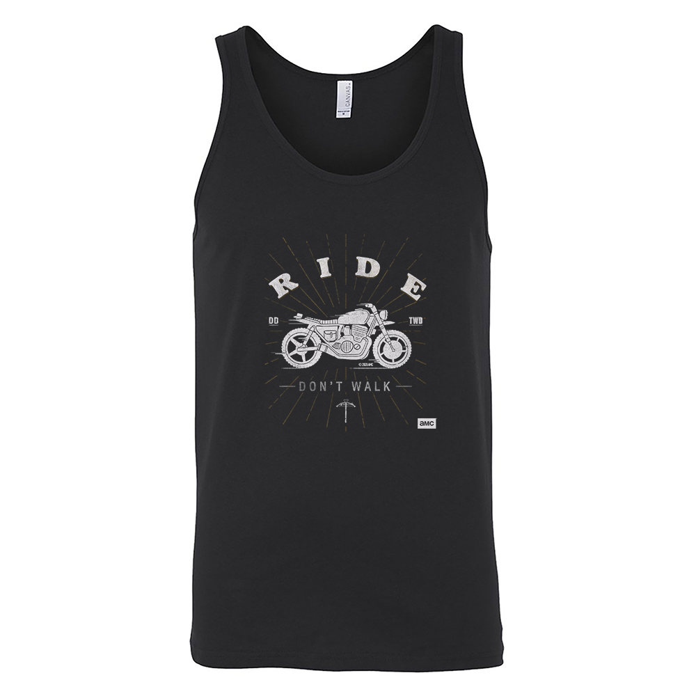 The Walking Dead Daryl Ride Don't Walk Adult Tank Top
