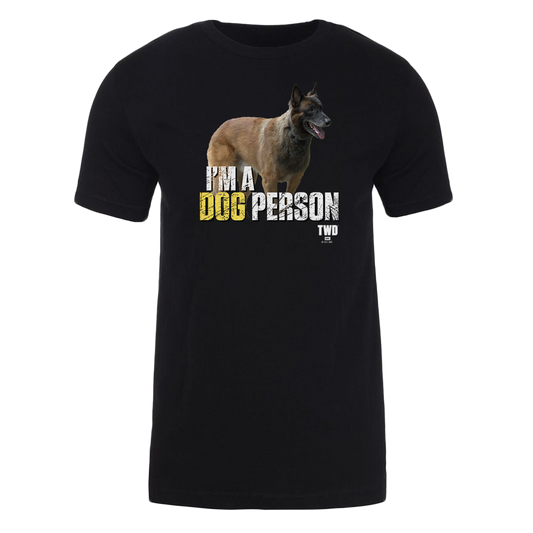 The Walking Dead Dog Person Adult Short Sleeve T-Shirt