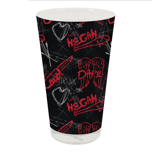 The Walking Dead Edge 17 oz Pint Glass