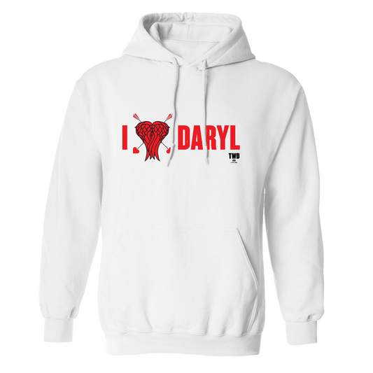 The Walking Dead I Heart Daryl Fleece Hooded Sweatshirt