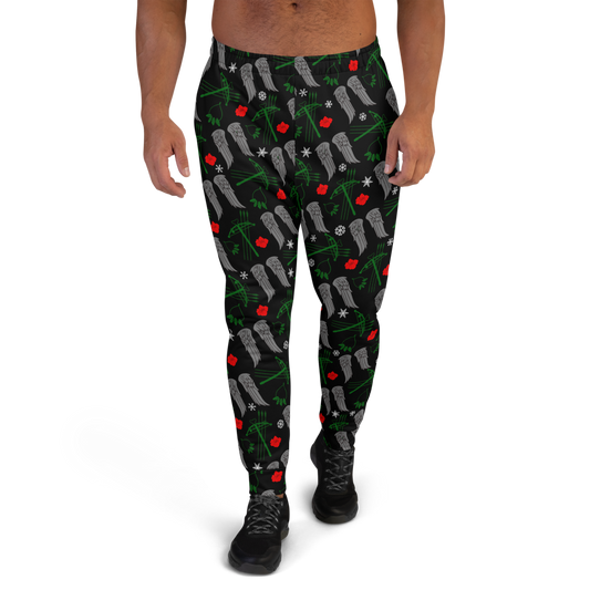 The Walking Dead Icons Holiday All-Over Print Men's Joggers