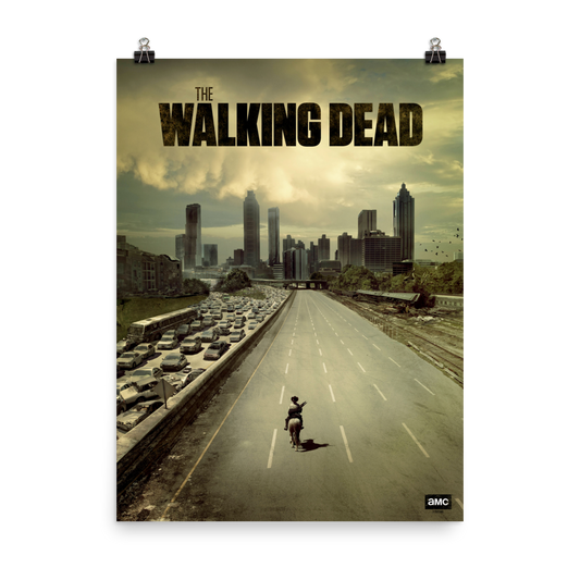 The Walking Dead Season 1 Key Art Premium Satin Poster