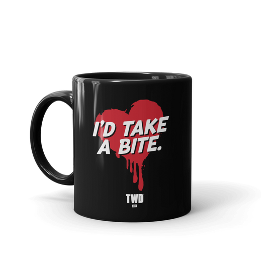 The Walking Dead I'd Take A Bite Black Mug