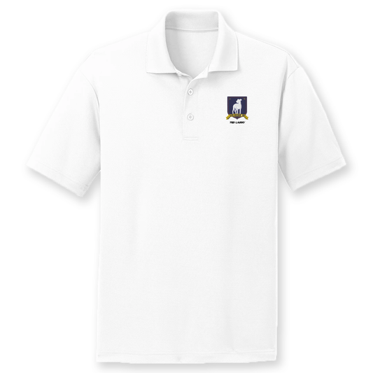 Ted Lasso A.F.C. Richmond Crest Men's Embroidered Polo White